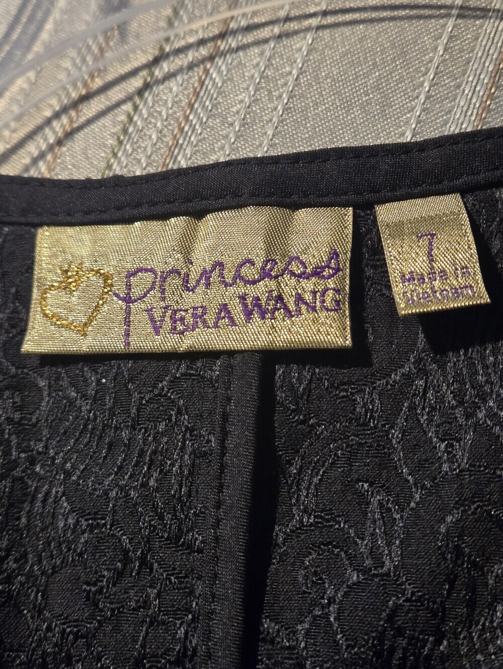 Princess Vera Wang Juniors Drop Waist Dress size 7 - Picture 8 of 16